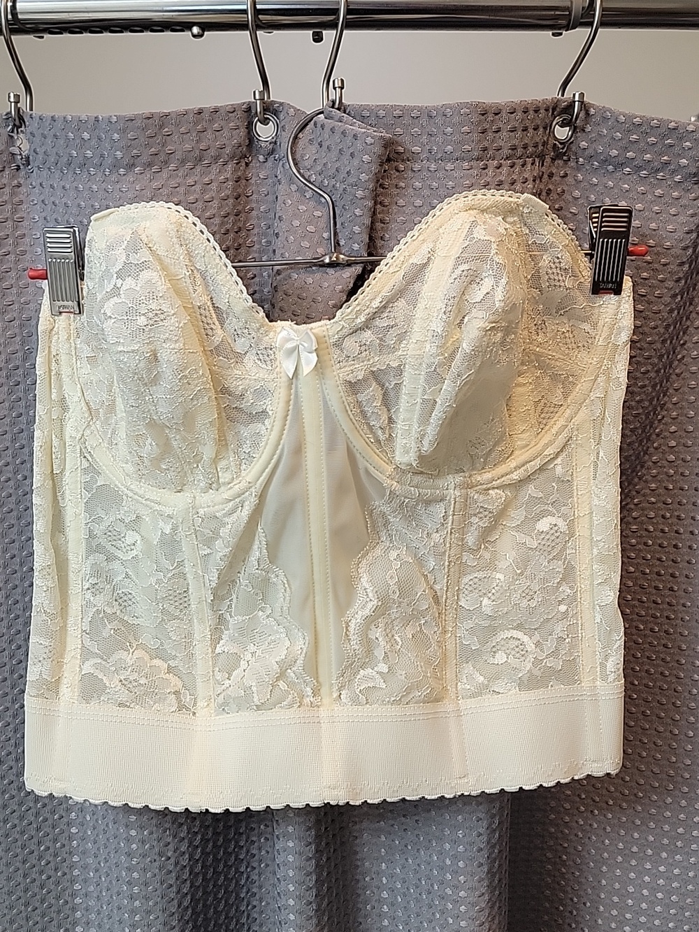 Vintage Goddess 70's / 80's Lace Bustier Size 36D